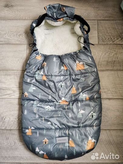Зимний конверт в коляску