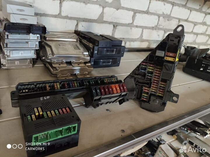 Блоки предохранителей бмв e60