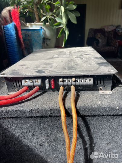 Сабвуфер sony xplod 1000w с усилителем mystery