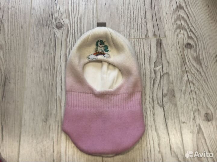 Шапка шлем для девочки