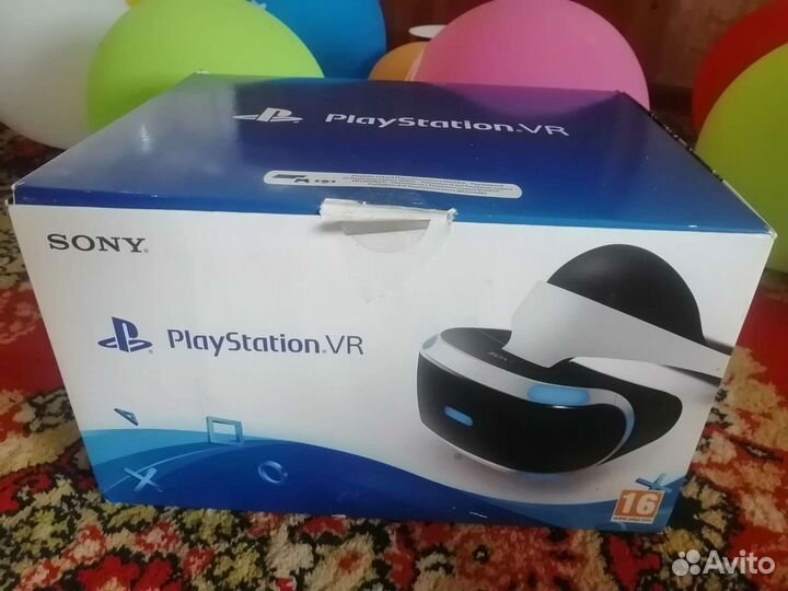 Шлем Sony PlayStation VR / PS VR (комплект+камера)