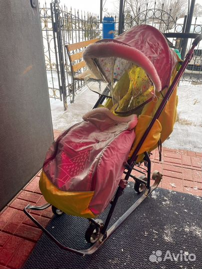 Коляска санки