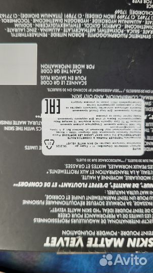 Make up for ever пудра