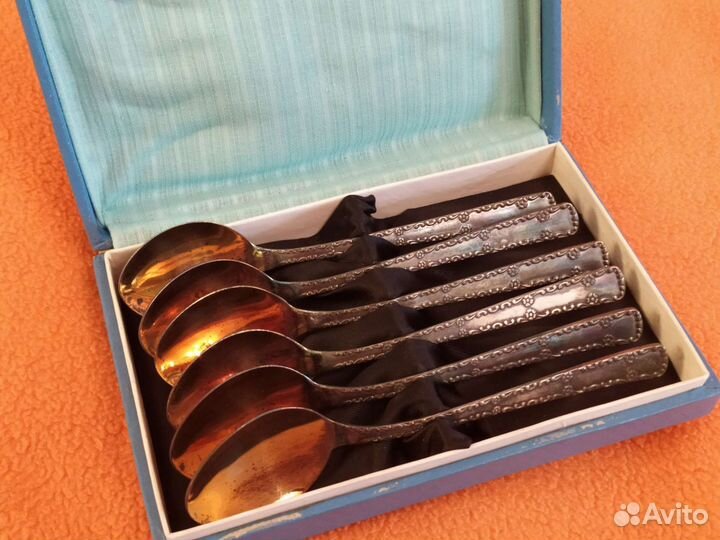 Мельхиор СССР - столовые чайные ложки вилки ножи