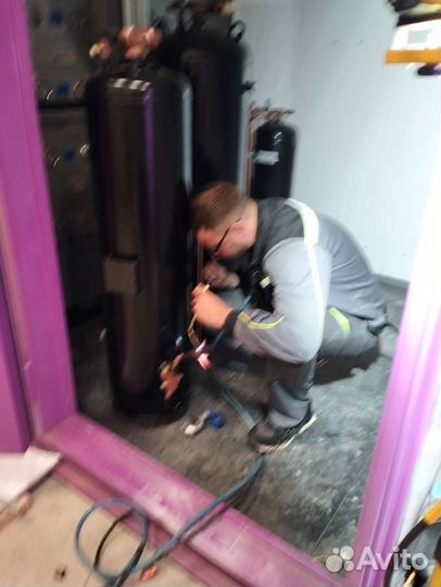 Монтаж холодильных сплит систем, моноблоков