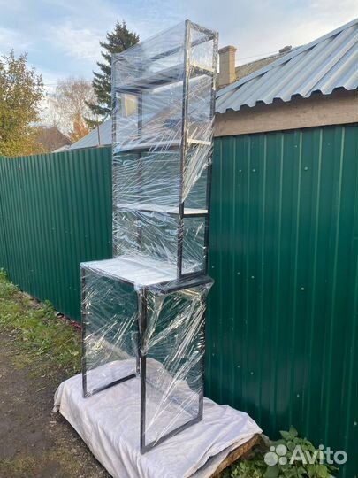 Стеллаж с полками для стиральной машины