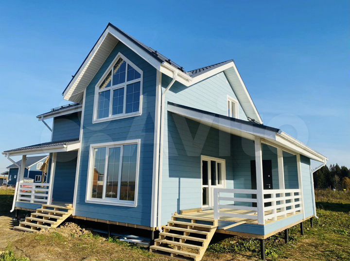 Дом 134,6 м² на участке 7 сот.