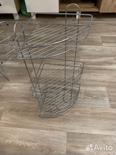 Полка в ванную угловая 56 на 23