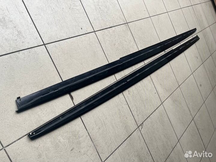 Лезвия на пороги BMW F30 оригинал