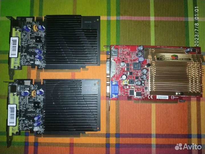 Видеокарты PCI-E