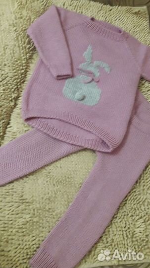 Костюм вязанный