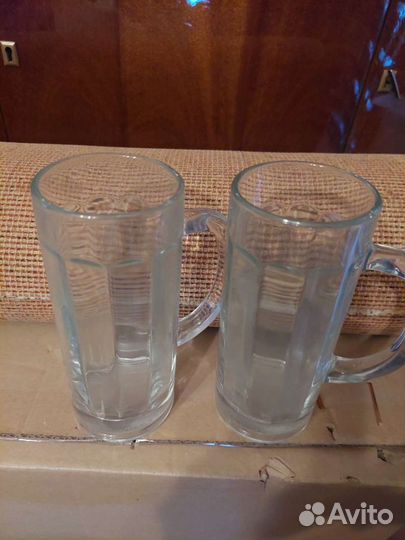 Стаканы-кружки для пива