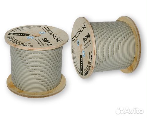 Акустический кабель посеребрённый daxx S914 2x2.1