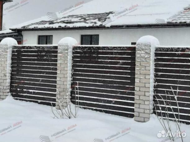 Забор Ранчо горизонтальный