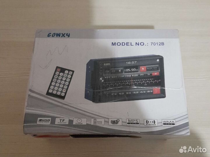 Авто звук, магнетофон