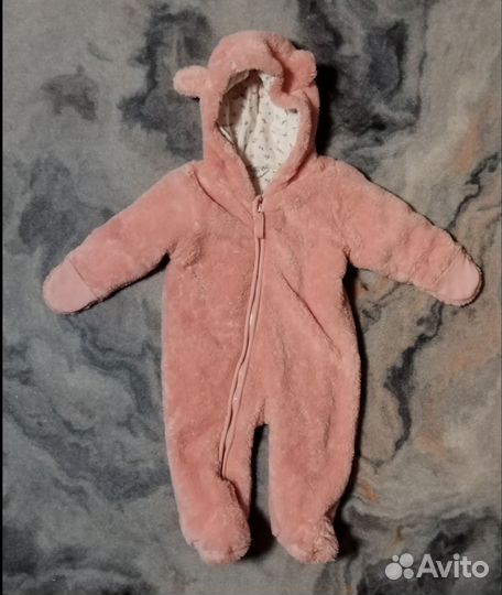 Комбинезон плюшевый 68