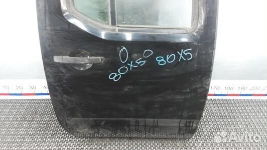 Дверь задняя правая nissan navara D40 (80X05FT01)
