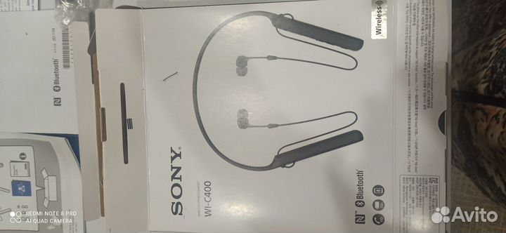 Bluetooth гарнитура Sony WI- C400. Новые