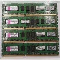 Оперативная память 2 GB DDR3 ECC REG 1333MHz PC3-1