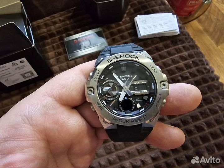 Часы casio g shock gst b400-1a