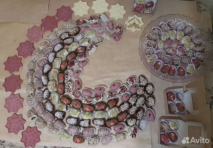 Финики в шоколаде