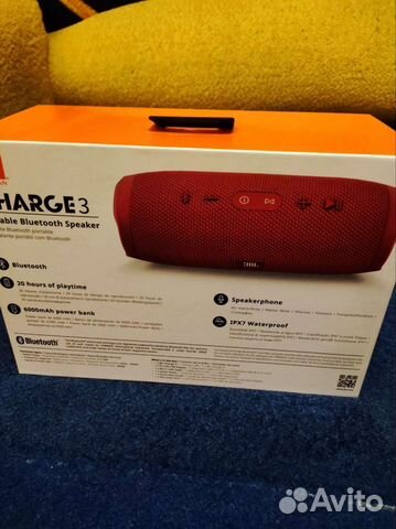 Колонка jbl charge 3 оригинал