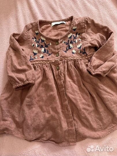 Платье для девочки 86