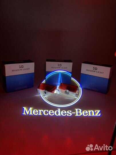 Проекция в двери mercedes. не выгорает. стекло