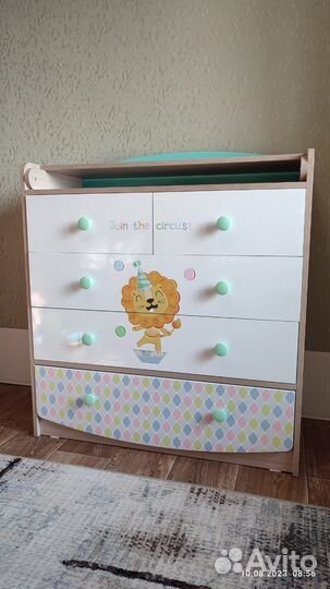 Комод детский с пеленальным столиком