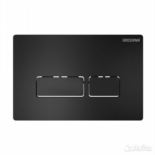 Клавиша Смыва Grossman Pragma Черный Мат 700.K31