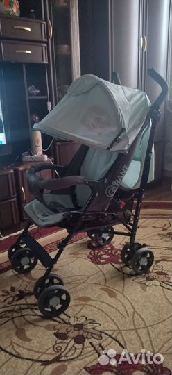 Прогулочная коляска трость бу