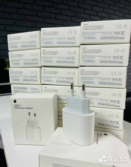 Адаптер блок зарядки USB-C 20W