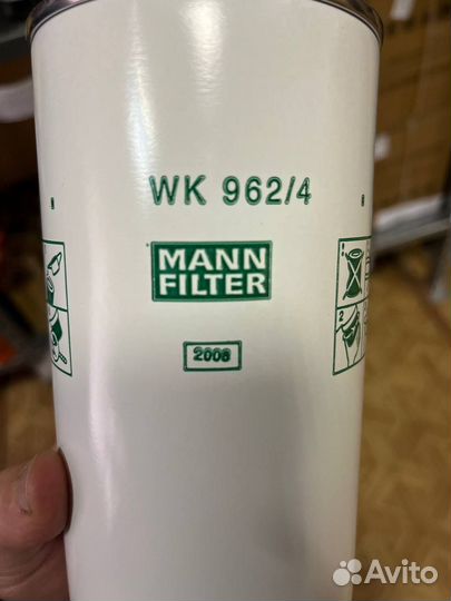 Топливный фильтр mann filter WK962/4