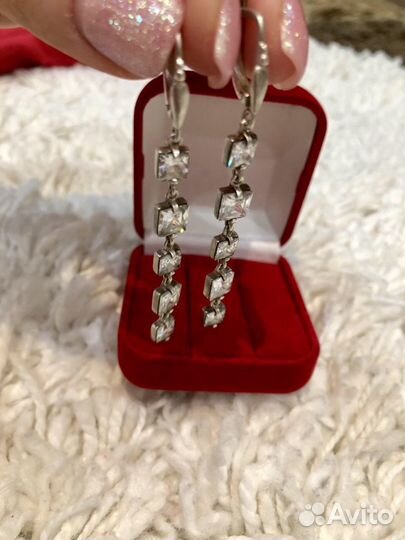 Длинные серьги