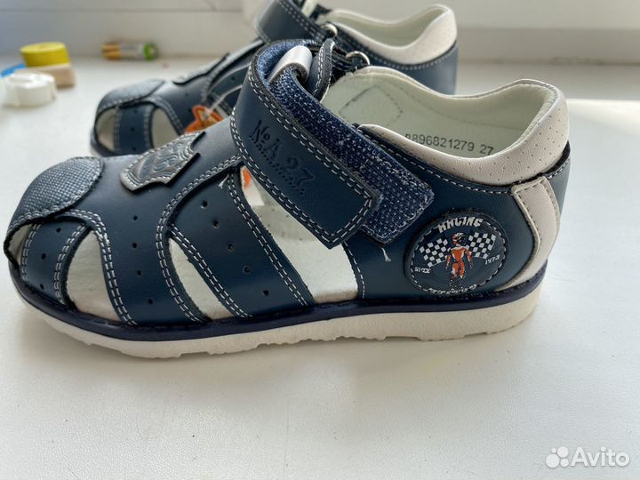 Сандали для мальчика 27 размер
