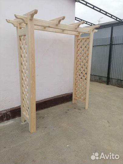 Пергола деревянная