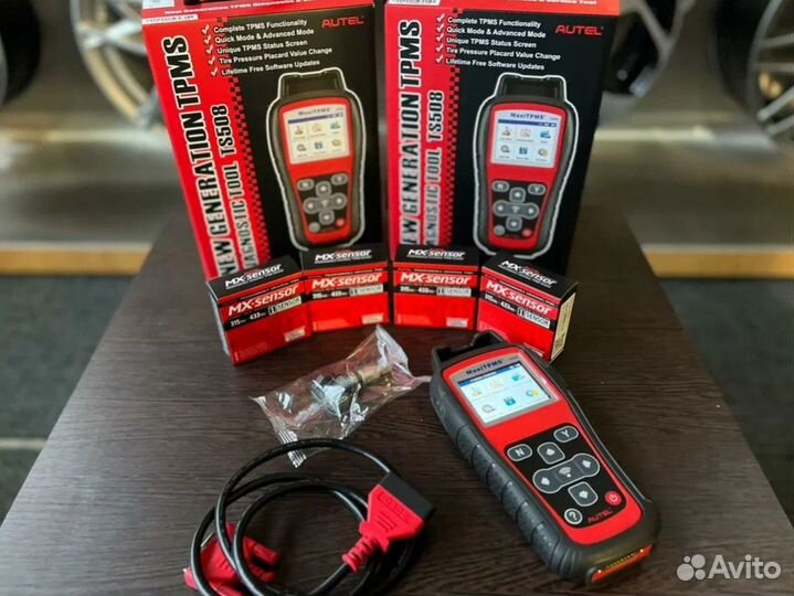 Новые датчики давления шин Autel на Changan UNI-K