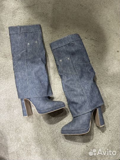 Сапоги женские Деним