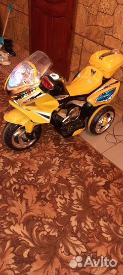 Детский электро мотоцикл б/у