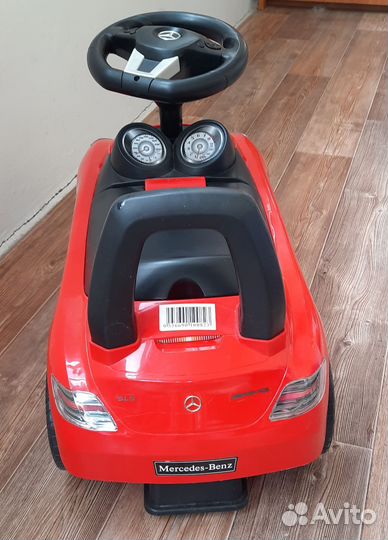 Машинка каталка толокар mercedes
