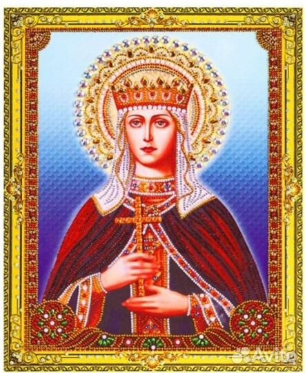 Икона алмазная мозаика