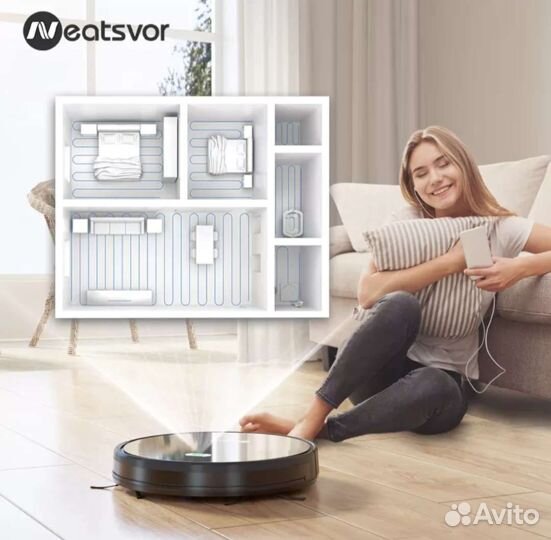 Робот-пылесос neatsvor X500 (сухая и влажная уб.)