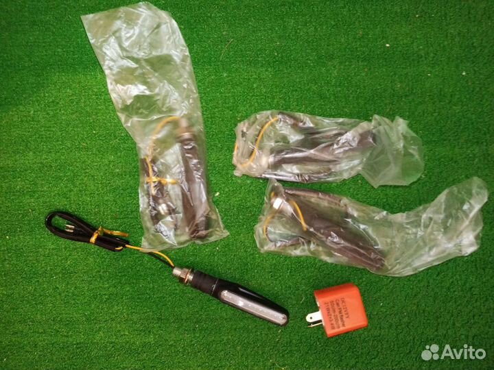 Светодиодные поворотники с реле к электросамокату