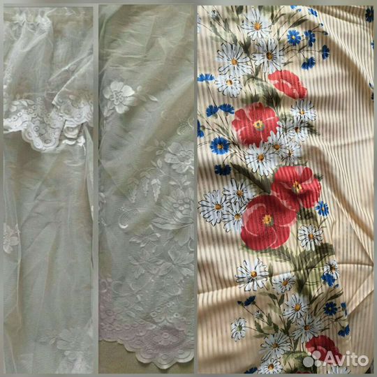 Шторы тюль скатерти