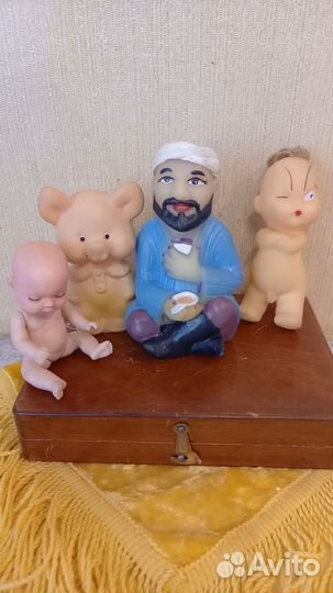 Игрушки резиновые из СССР