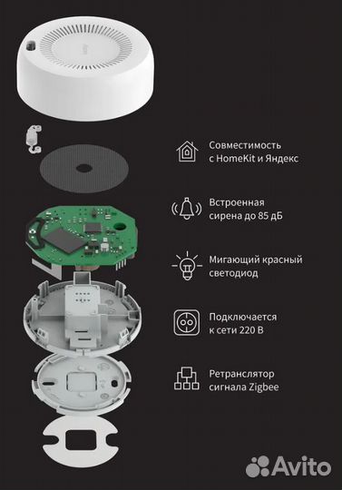 Zigbee датчик газа Aqara