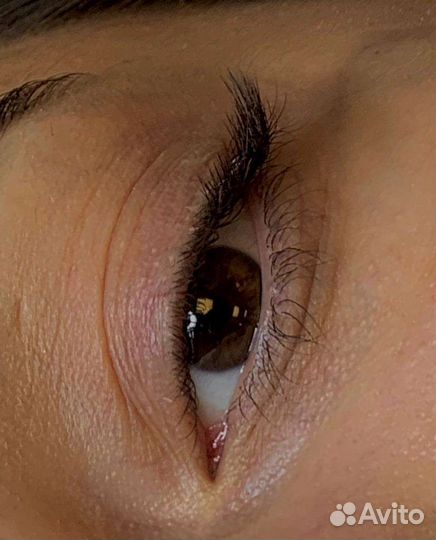 Наращивание ресниц на дому