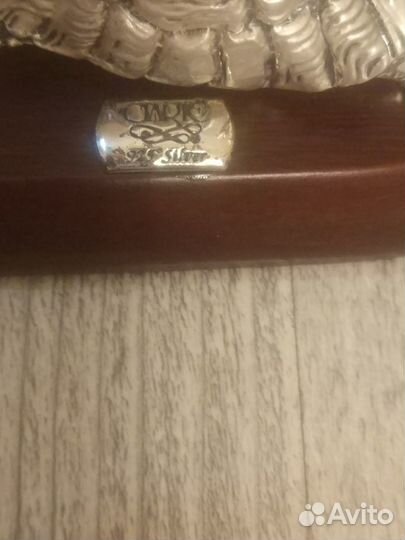 Черепаха серебряное покрытие