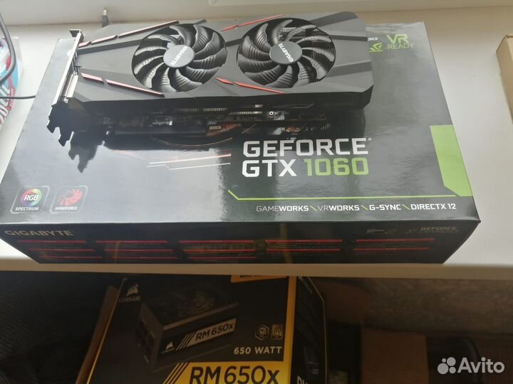 Видеокарта gtx 1060 6gb gigabyte