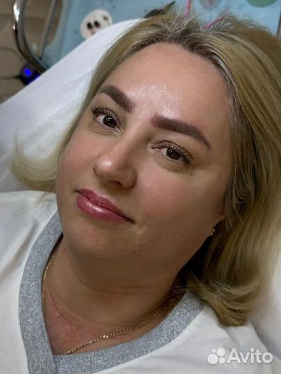 Перманент бровей, губ, межресничка